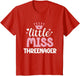 Little Miss Threenager Girl Happy 3rd Birthday Girl Toddler