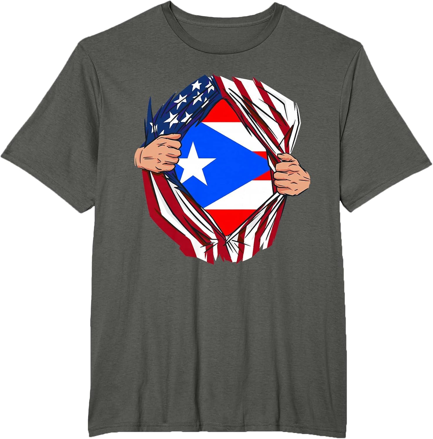 USA American Grown Puerto Rican Roots