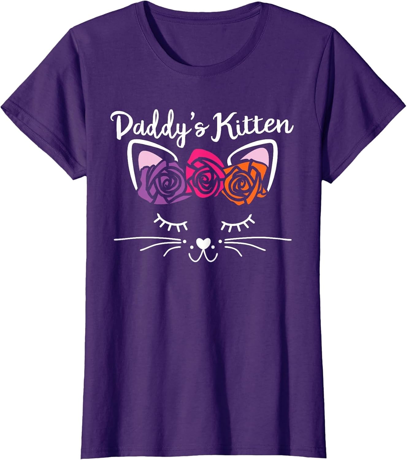 Daddy's Kitten BSDM - DDLG Cute Kitty Graphic Flower Kinky
