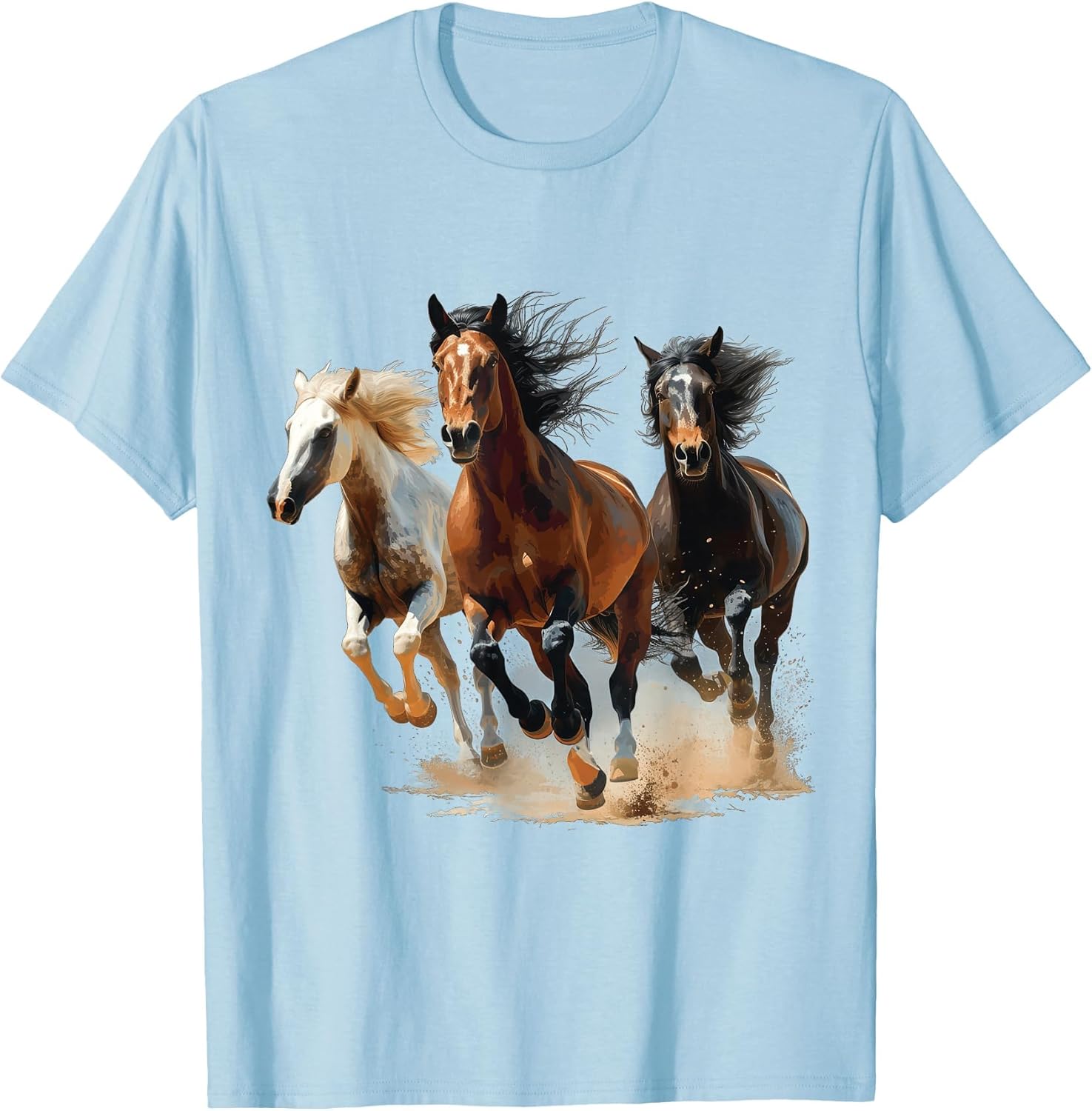 Vintage Horses Lover Graphic Women Boys Girls