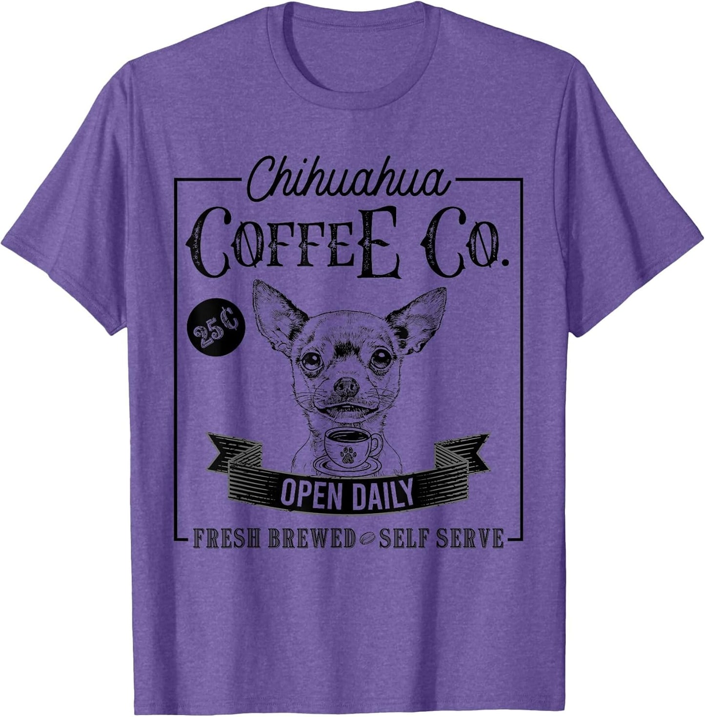 Retro Chihuahua Coffee Funny Dog Mom Coffee Lover