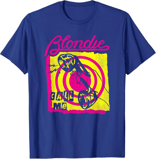Blondie Call Me Colorful Vintage Band