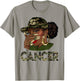 Cancer Queen Black Girl With Cap Camo Afro Woman Zodiac