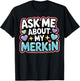 Ask Me About My Merkin Funny Conversation Starter