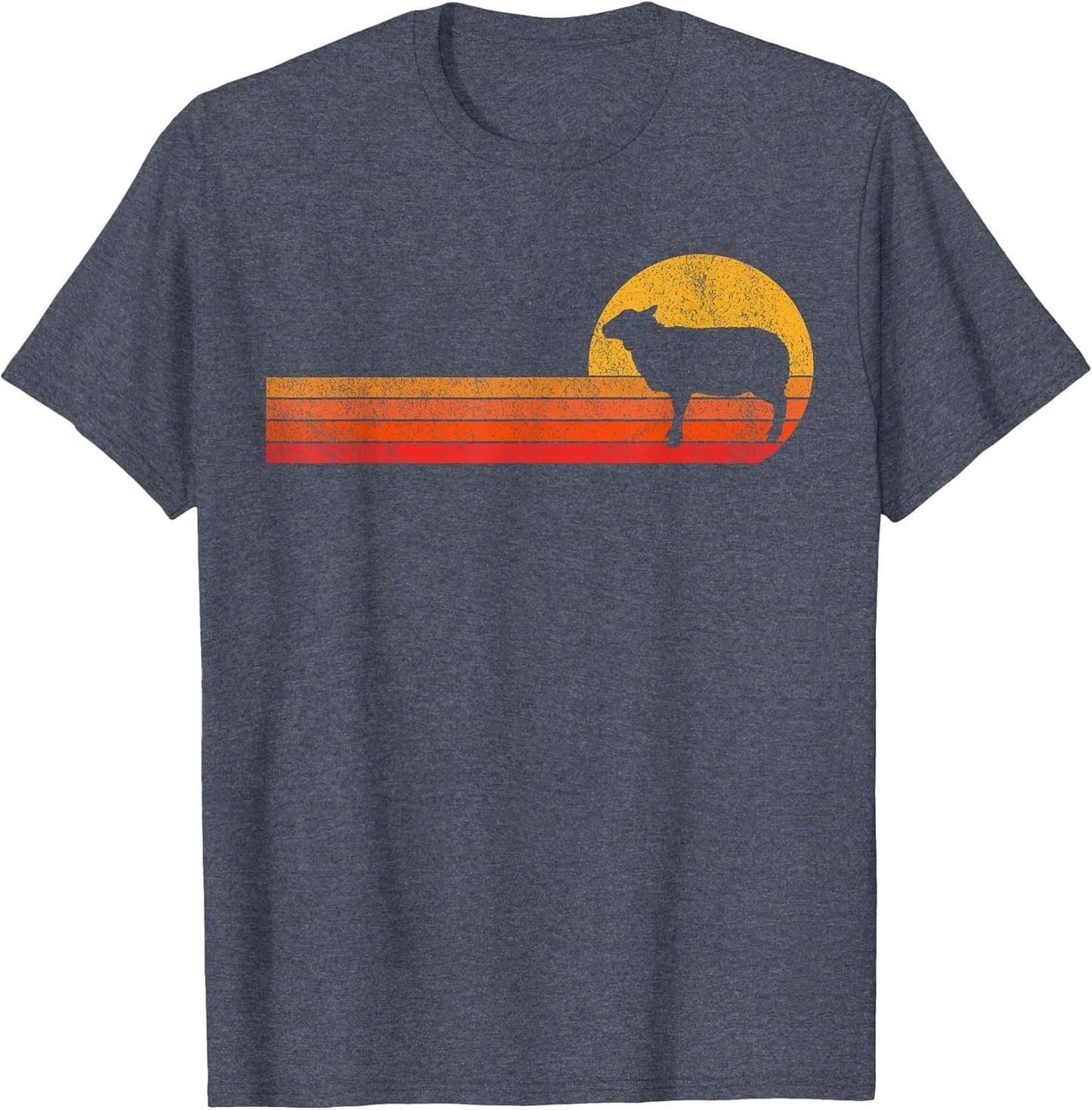 Retro Sheep Lover Funny Sheep Vintage