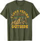 I Love Peeing Outside Funny Camping Shirts Hiking