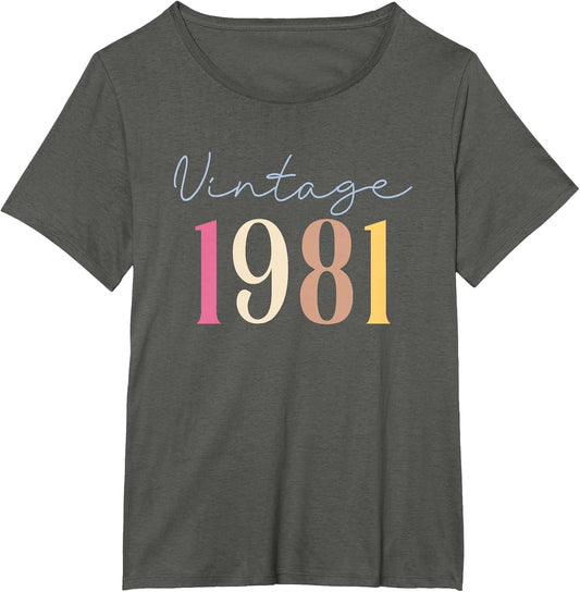 45 Years Old Vintage 1981 45th Birthday