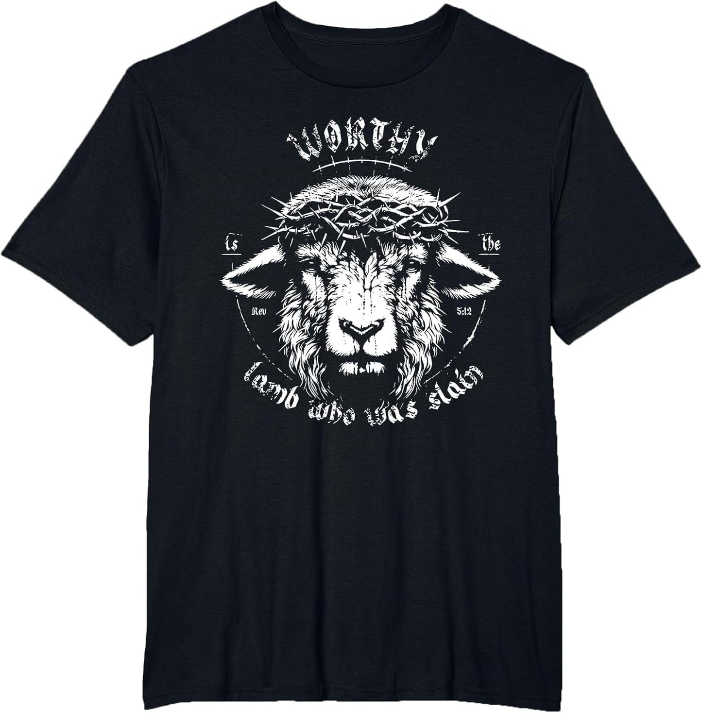 Worthy is The Lamb Who was Slain Revelation 5 12 Faith Art
