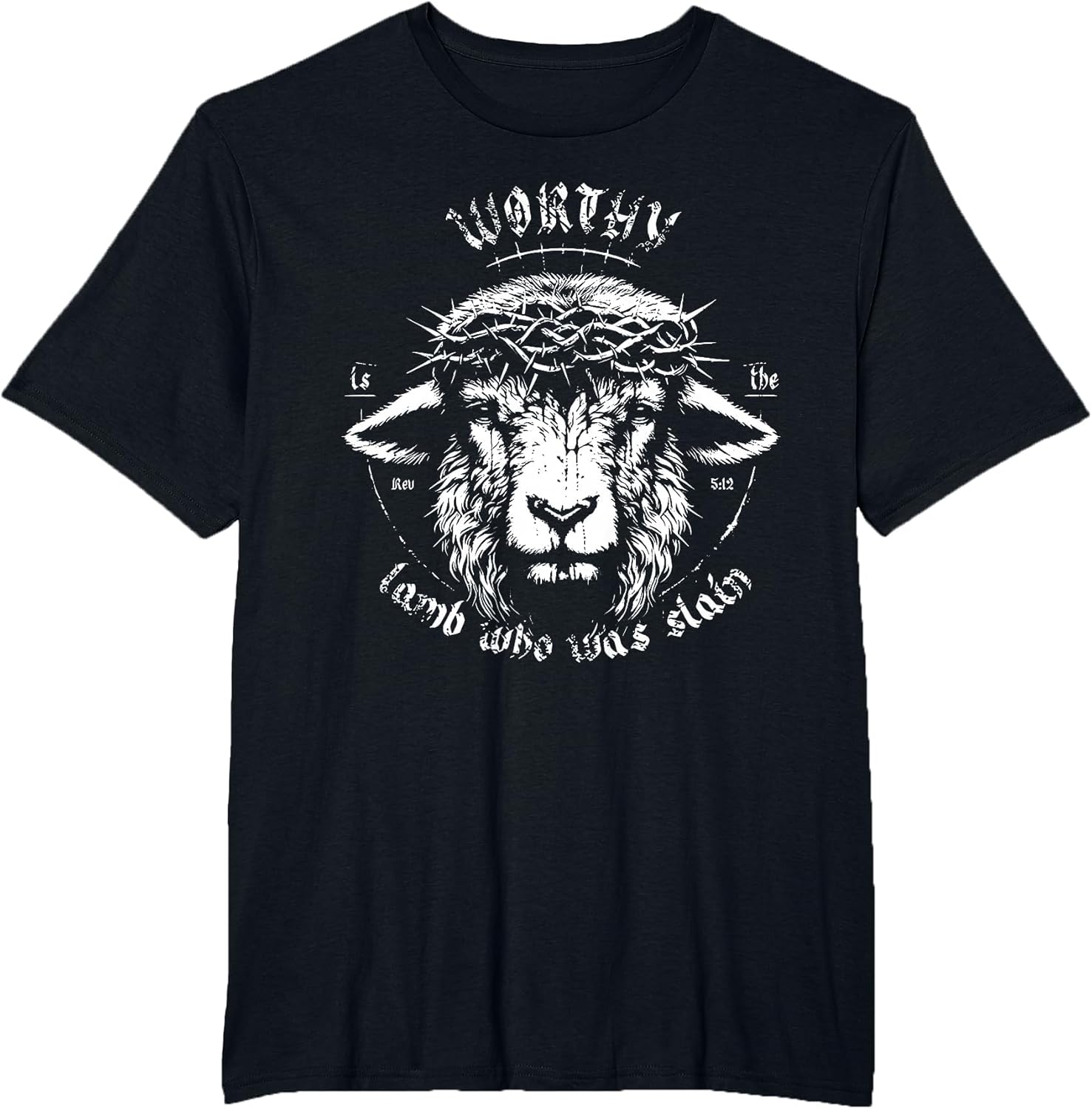 Worthy is The Lamb Who was Slain Revelation 5 12 Faith Art