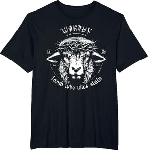 Worthy is The Lamb Who was Slain Revelation 5 12 Faith Art
