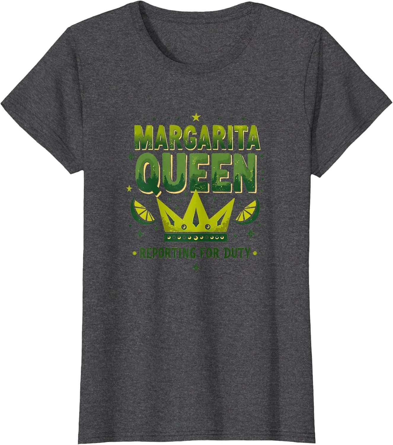 Margarita Queen Reporting Duty Fun Design