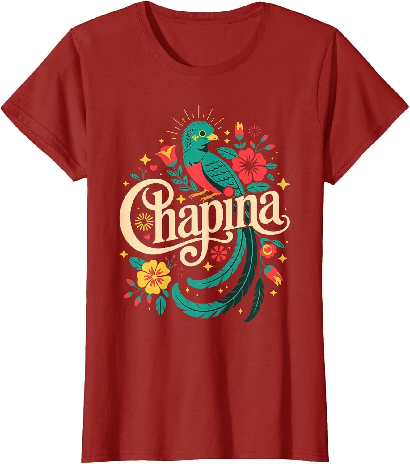 Chapina Guatemalan Pride Design with Quetzal Bird