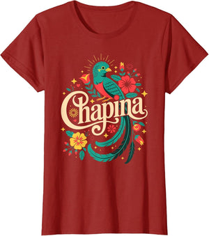 Chapina Guatemalan Pride Design with Quetzal Bird