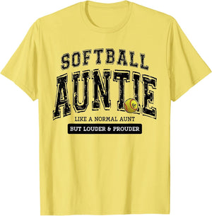 Softball Auntie Matching Aunt Loud Proud Family Player Game