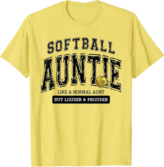 Softball Auntie Matching Aunt Loud Proud Family Player Game