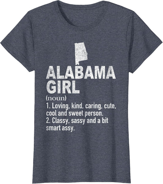 Alabama Girl Definition Funny Hometown Home Alabama Roots