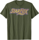 Star Fox Vintage Distressed Game Logo Graphic