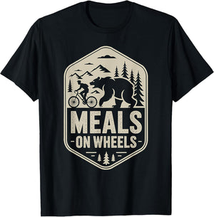 Meals On Wheels Funny Beer Biker