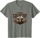 Country Strong Western Cowboy Longhorn Bull Graphic , Youth, Olive Heather, 3T