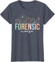 Retro Floral Forensic Nurse Wildflower Forensic Psychology