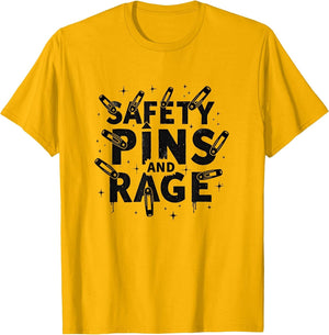 Safety Pins and Rage Punk Rock Design
