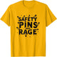Safety Pins and Rage Punk Rock Design