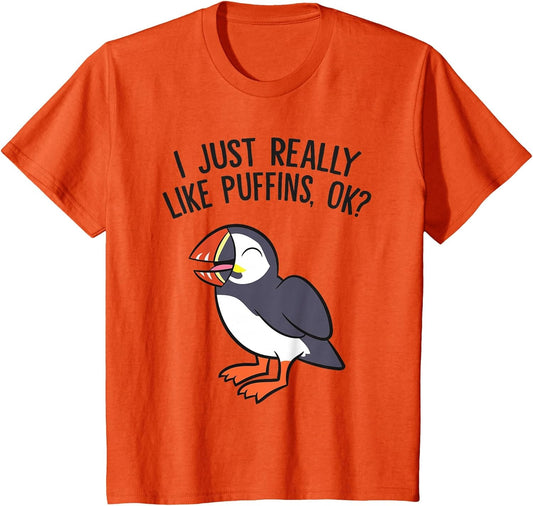 I Just Really Like Puffins, Ok? Puffin Bird
