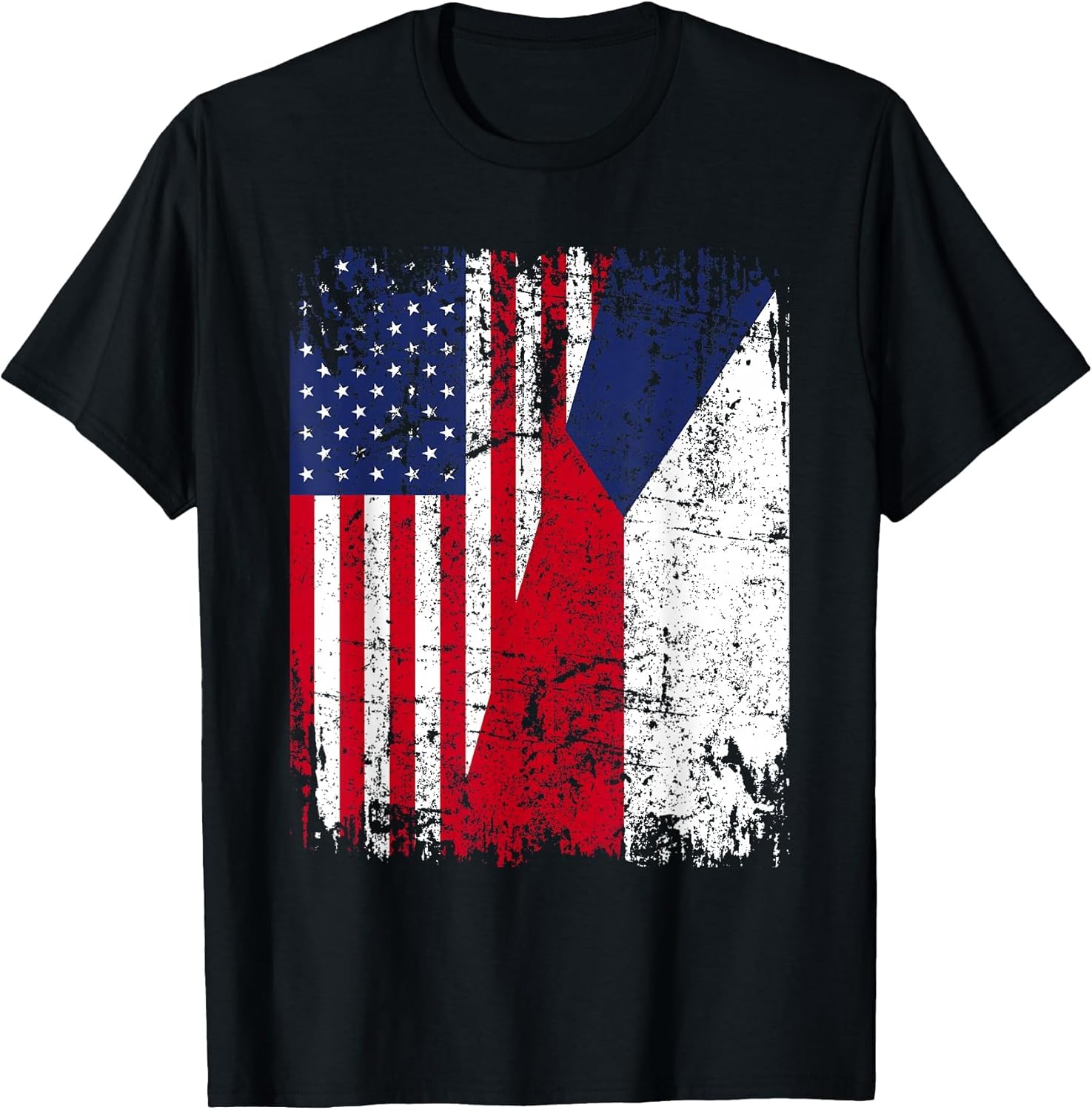 Czech Republic American Flag | Men Women Kids | Czech