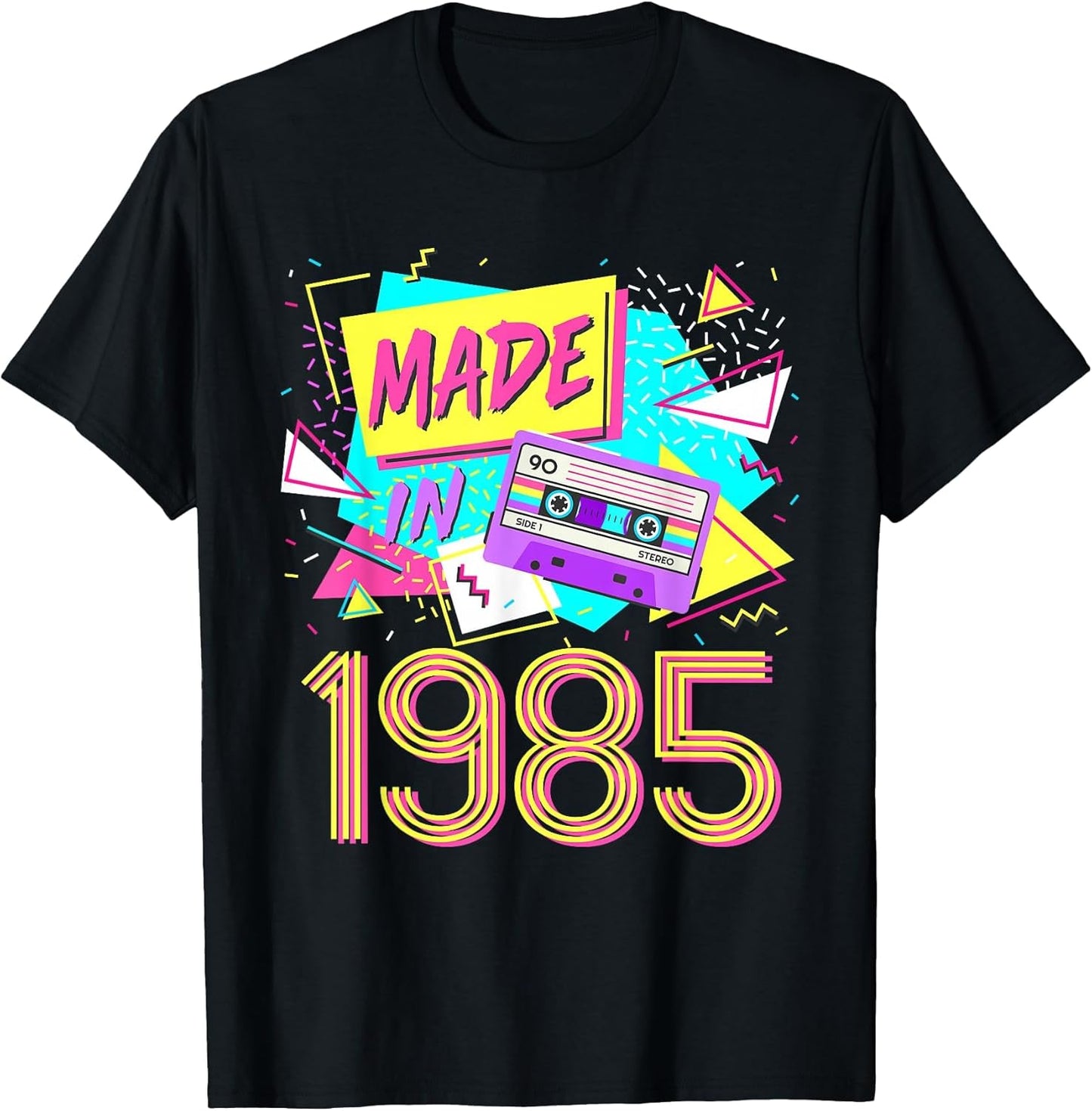 Made in 1985 37 Years Old Retro Vintage 80s 37th Birthday