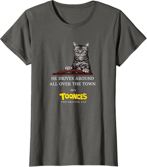 Toonces The Driving Cat - He Drives Around All Over The Town