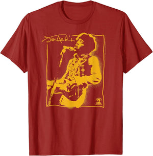 Jimi Hendrix Spray Paint Graffiti Portrait Vintage Band