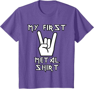 My First Metal Shirt Heavy Metal for Boys and Girls