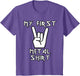 My First Metal Shirt Heavy Metal for Boys and Girls