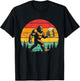 Funny Sasquatch Beer Lover Retro Sun