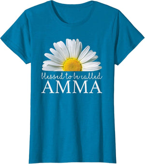 Blessed to Be Called Amma Daisy Flower Mother's Day