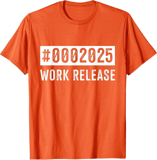 Work Release 2025 Funny Retirement for Retired Coworker