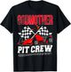 Godmother Pit Crew Racing Family Race Car Birthday Boy