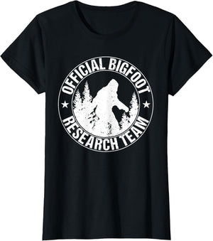 Bigfoot Research Team Cool Saying Sasquatch Funny Graphic