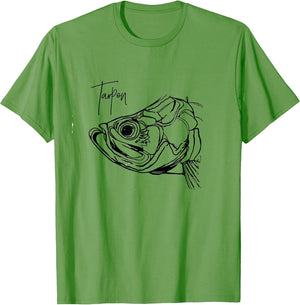 Tarpon Tales Fishing Angler Graphic Fisherman