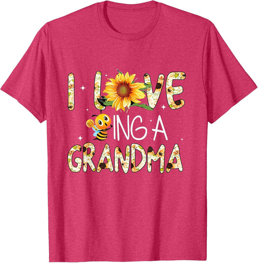 I Love Being A Grandma Sunflower Bee Mother's Day