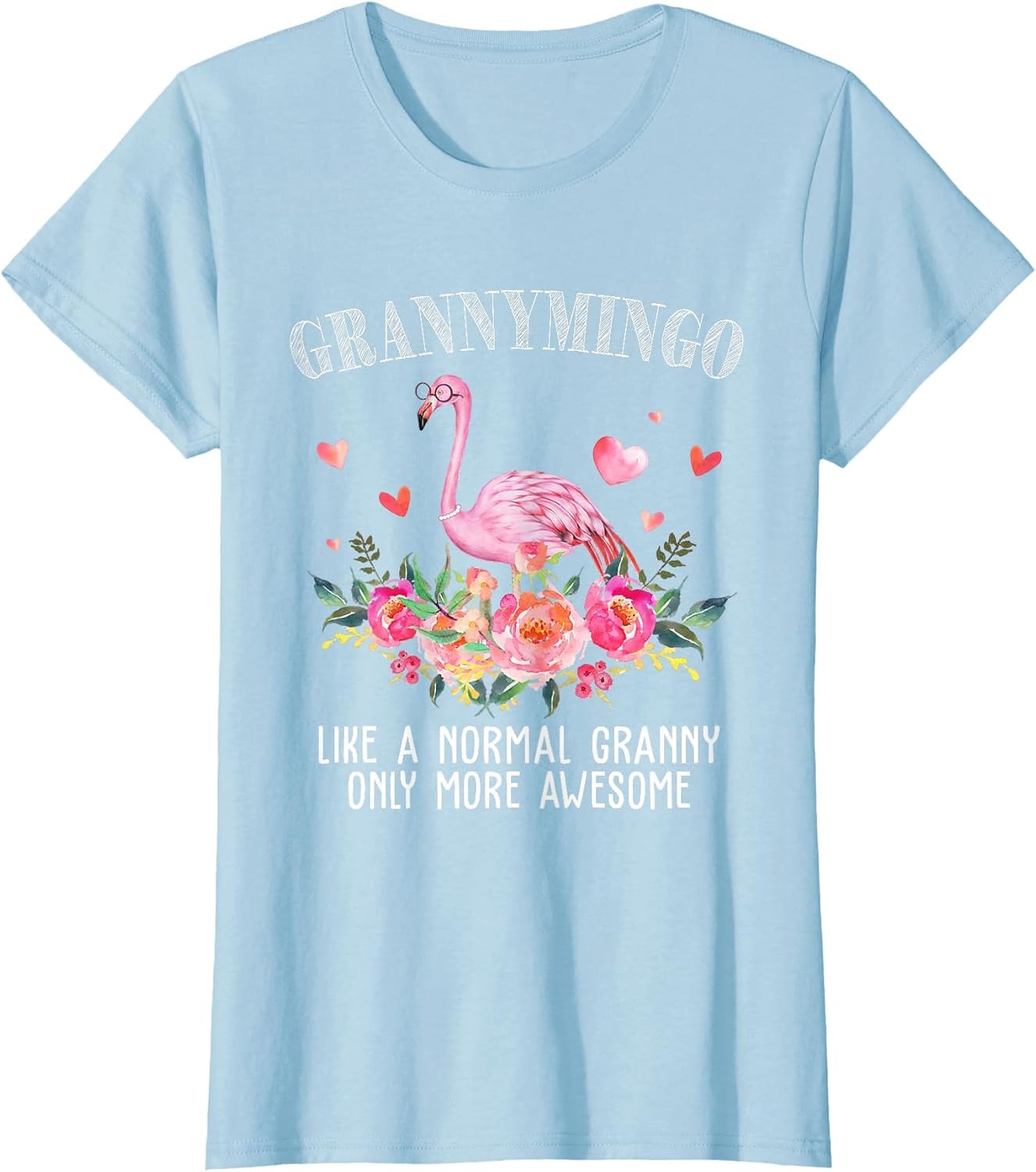 Flamingo Grannymingo Like a Normal Granny Gift Funny Grandma