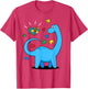 Cute Dinosaur Puzzle Heart Boys Autism Awareness Month
