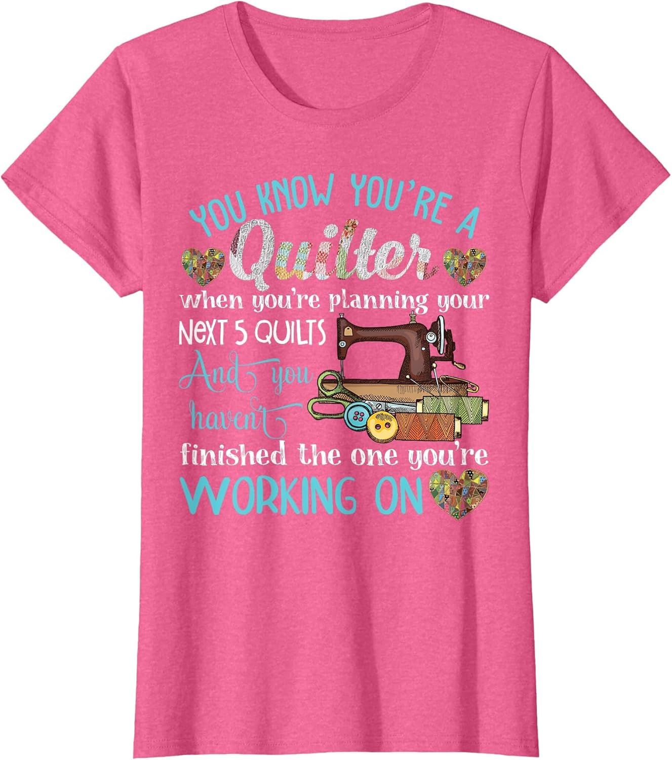You're A Quilter When You're Planning Your Next 5 Quilts