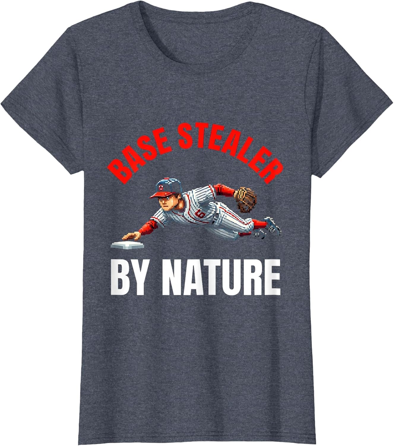 Base Stealer By Nature Baseball Graphic Design