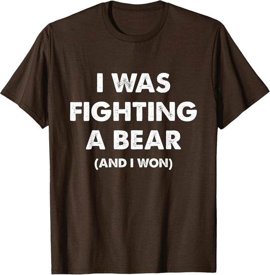 I was Fighting A Bear Funny Injury & Surgery Get Well Gift