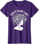 Crazy Plant Lady Botanical Design