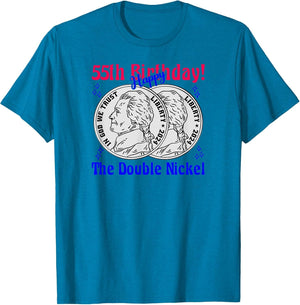 Double Nickel 55th Birthday Born in 1971