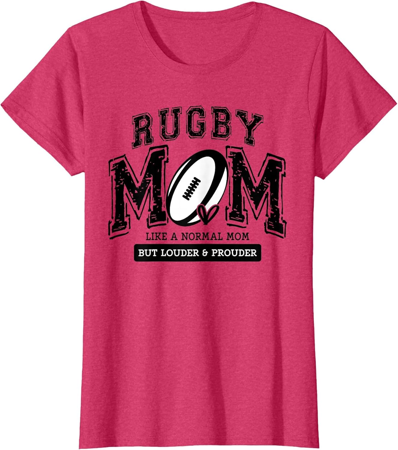 Loud Proud Rugby Mom Rugby Player Mama Family Funny Cute