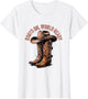 Boots On World Ready Cowgirl Design for Girls