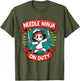 Needle Ninja On Duty Funny Nurse Design